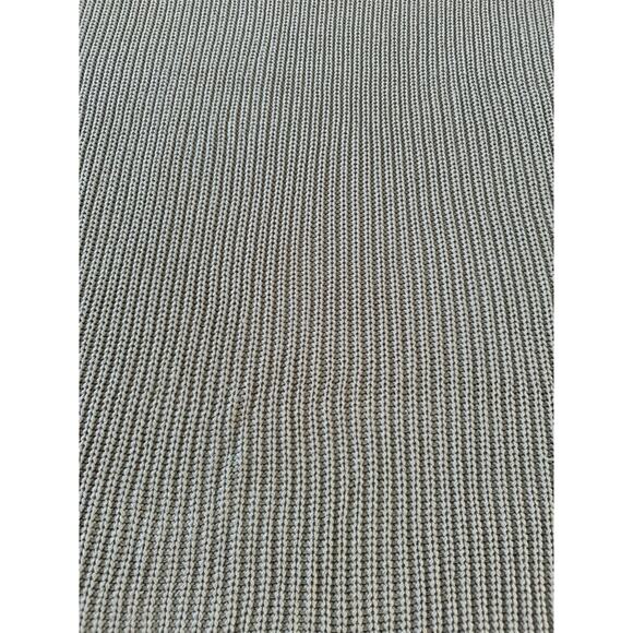 Pottery Barn Chunky knit blanket with tassels in gray size 60” x 50" - Picture 7 of 11